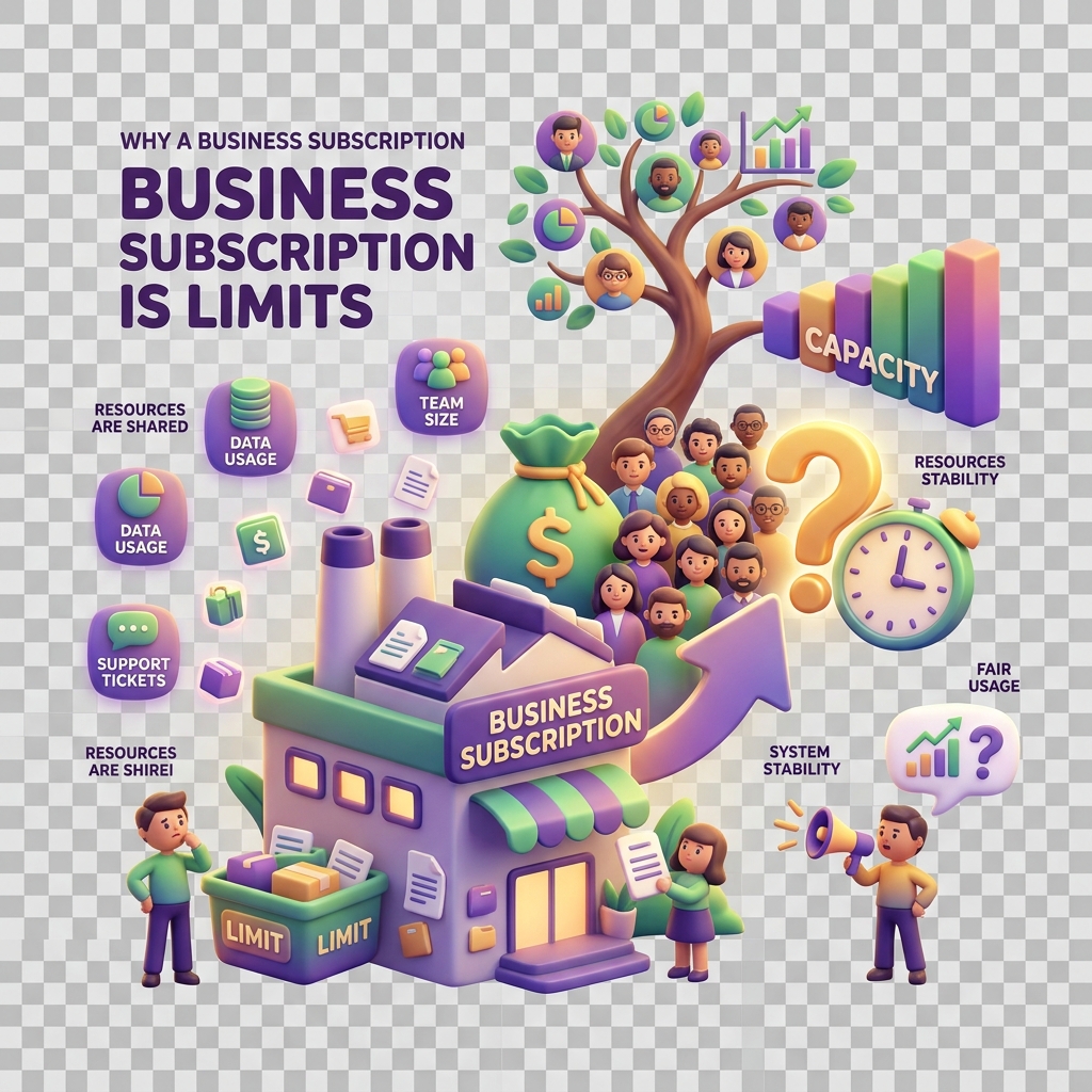Why a business subscription is limited